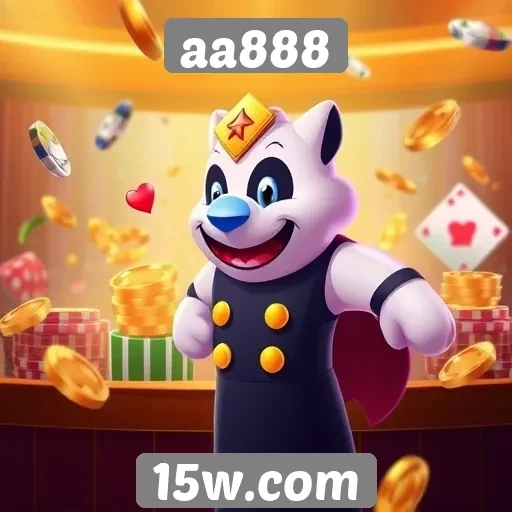 Variedade de jogos disponíveis no aa888